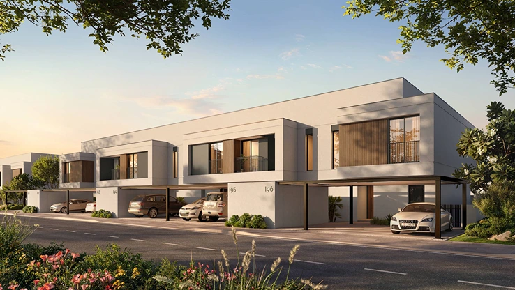 Contemporary townhouses and villas at Al Ghadeer Parks by Aldar