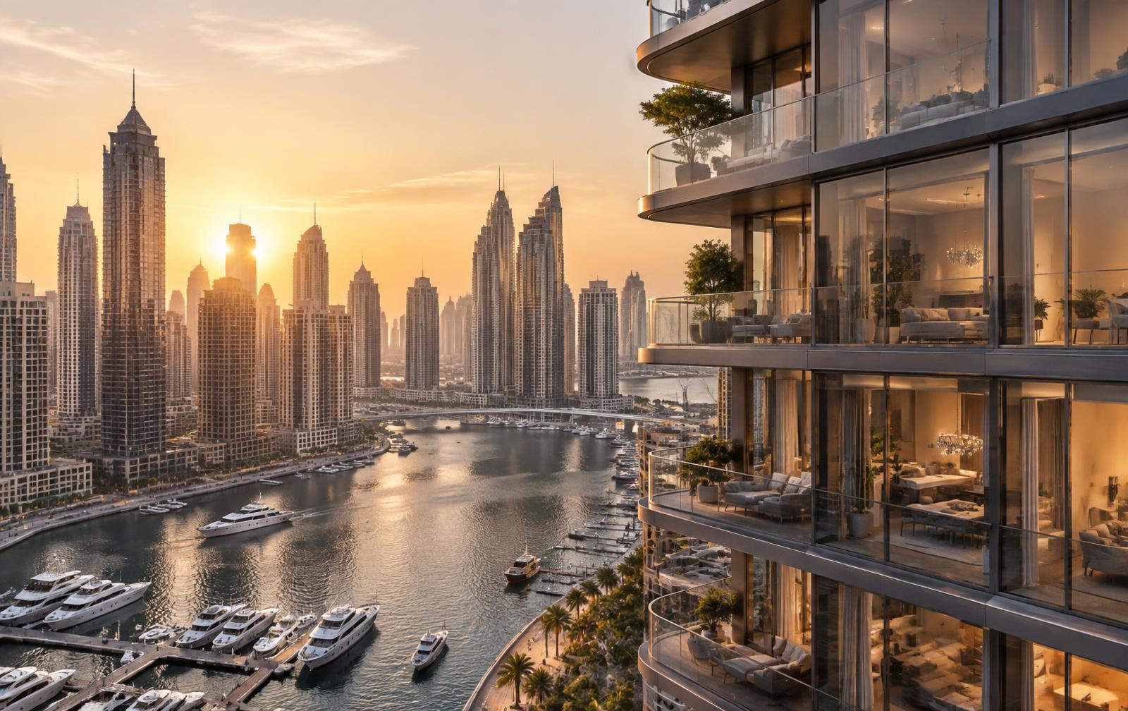 Waterfront promenade and marina lifestyle near Al Khan, Sharjah